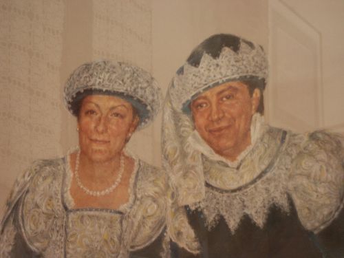 Pastello della pittrice Amalia Goffredo di Bologna